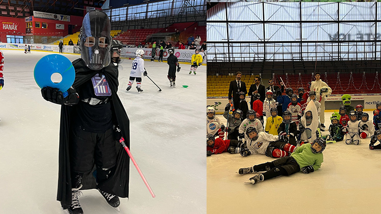 Foto Jan Frehar Plesová sezóny byla i na ledě