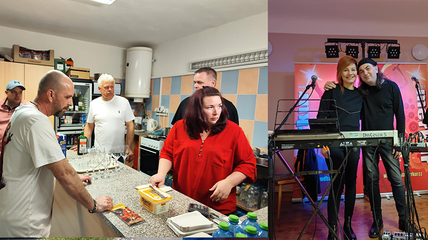 Rybáři slavili Josefa zábavou