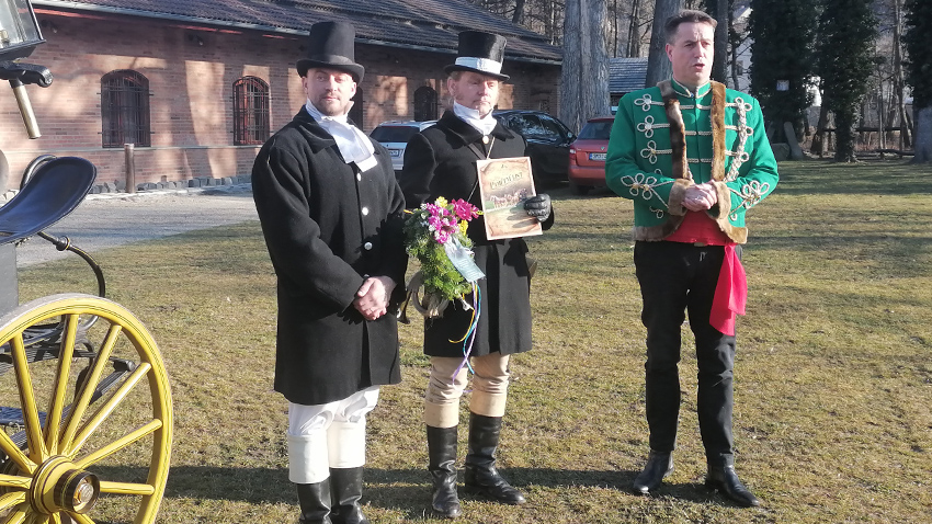 Kočár se vzácnými hosty otevřel jaro na Hané
