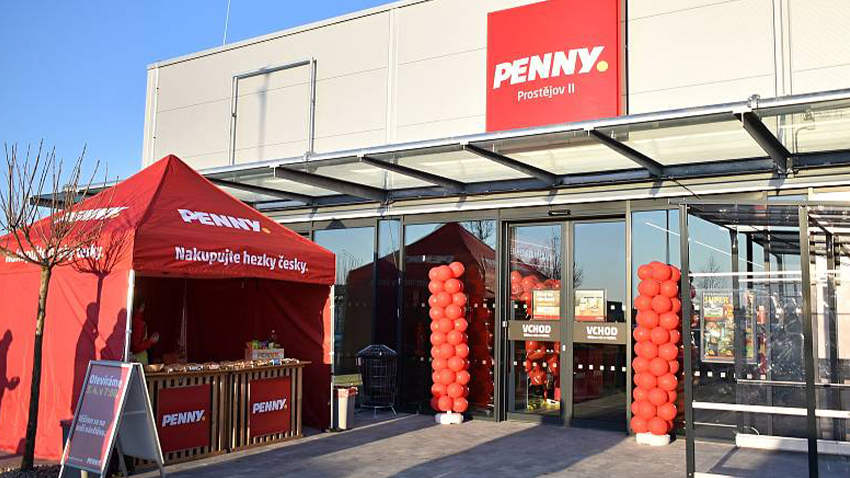 Penny číslo dvě otevřen