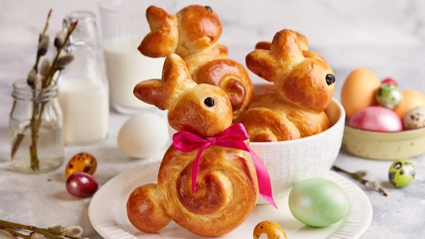 Foto: pixabay.com Recept na velikonoční zajíčky z kynutého těsta
