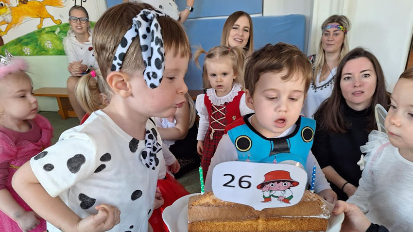 Cipísek oslavil šestadvacáté narozeniny