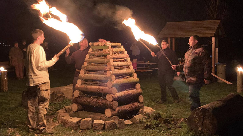 Keltský telegraf rozsvítili čerti