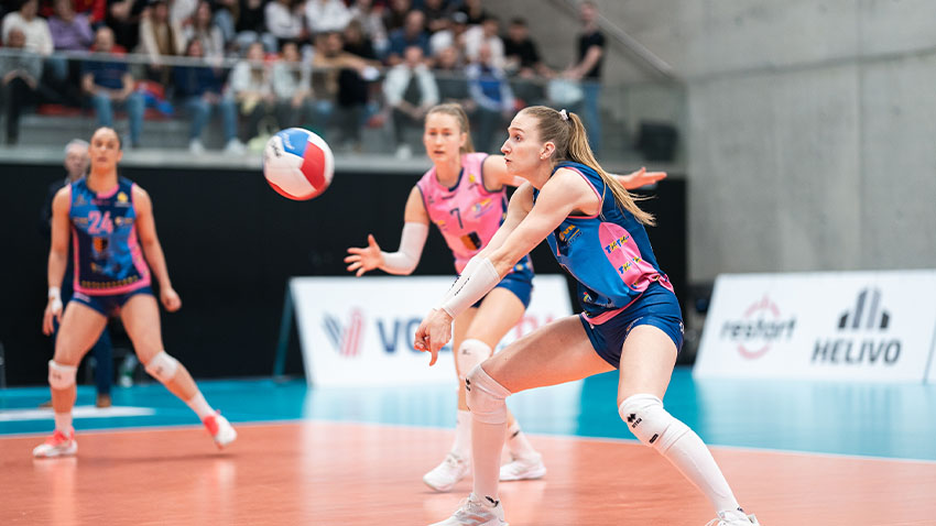 Lucia Herdová po úvodní výhře: „Před pátým setem jsme si říkaly, že nesmíme věšet hlavy“