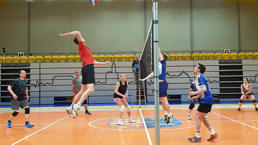Volejbalový Přebor prostějovských organizací vyhrálo družstvo statutárního města Prostějova
