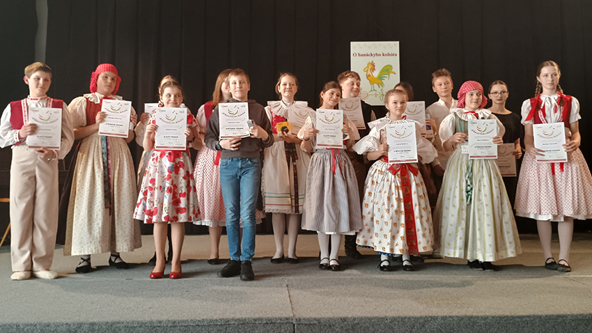 Zpěváci z celého kraje  soutěžili O hanáckyho kohóta