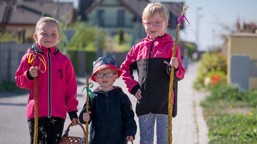 Na pondělní mrskut vyrazili i ti nejmenší