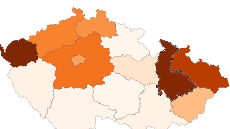 Žloutenka útočí v celém kraji