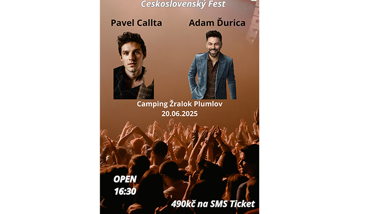 Na Československém festu  VYSTOUPÍ CALLTA A ĎURICA