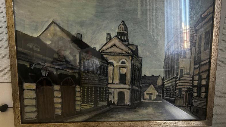 Město koupilo obraz  SYNAGOGY