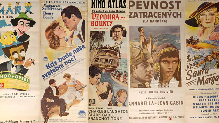 V divadle budou k vidění staré filmové plakáty   