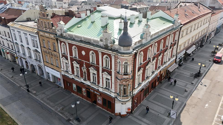 Pavlátův dům se opravuje