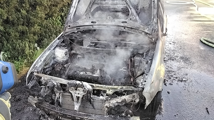 Auto „baflo“ za jízdy