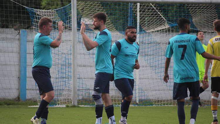 Vrahovice se trápily střelecky, nakonec Čechovice „B“ přehrály