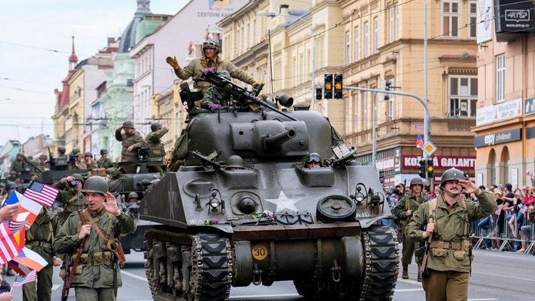 Foto zdroj internet Ještě něco k výročí osvobození