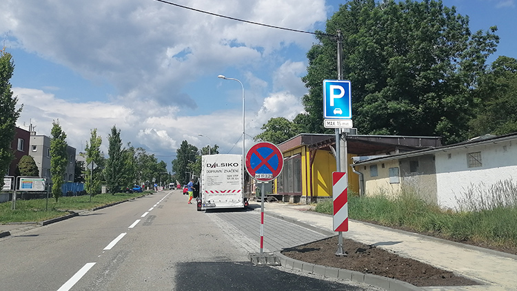 Rekonstrukce Krasické byla dokončena v předstihu