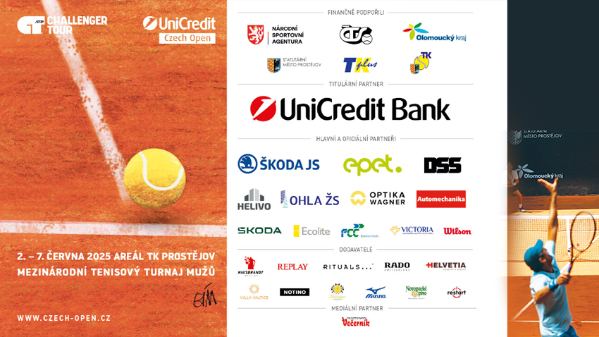 Czech Open startuje, Menšík na kurtu, Lehečka na náměstí