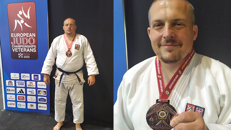 Foto: SK K2 Prostějov Prostějovské judo má bronz z mistrovství Evropy