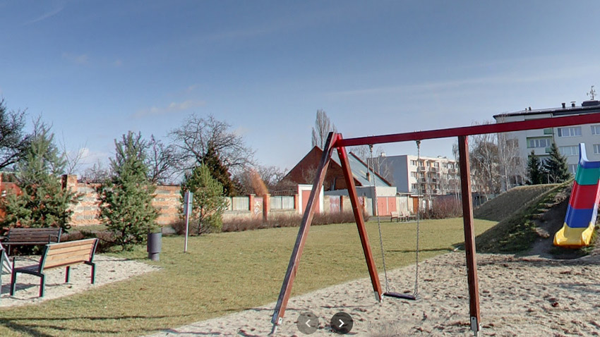 Nové hřiště v Okružní