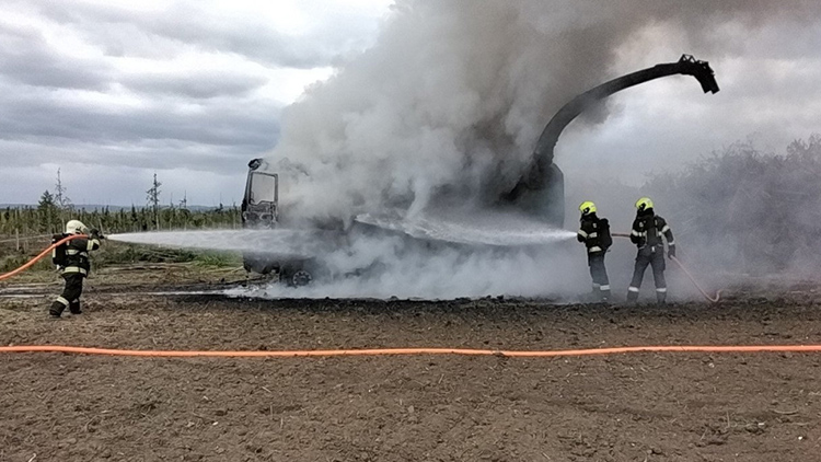 Ohnivé drama u Smržic