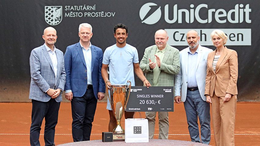 Emoce, ještě větší emoce i překvapení  To vše nabídl prostějovský challanger