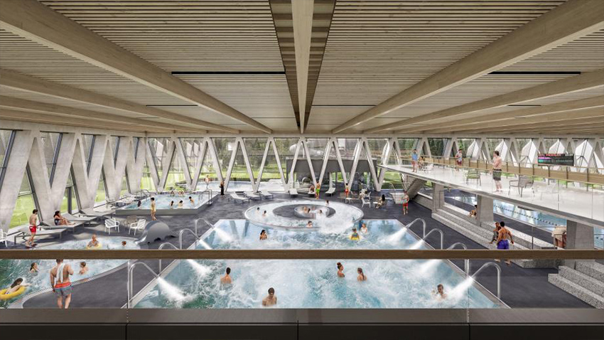 AKTUALIZOVÁNO: Magistrát zveřejnil vizualizaci nového bazénu