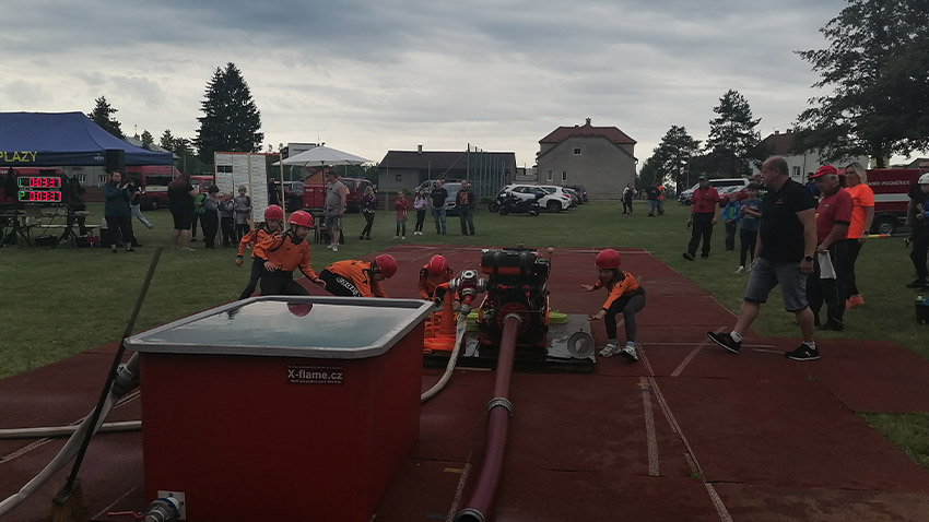 Okresní dětská liga běžela další kolo