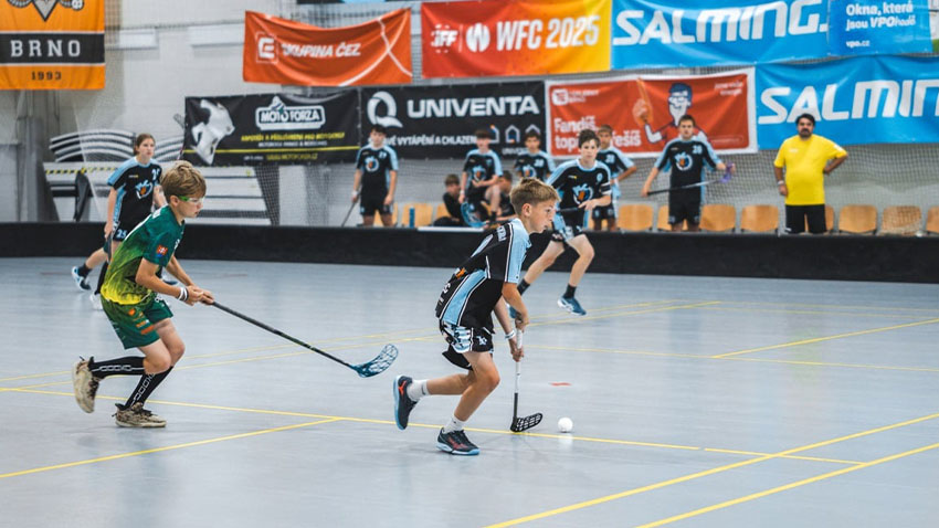 Starší žáci Playmakerů si užili turnaj Brno Open game