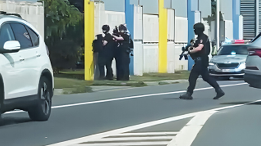 Policejní komando zasahovalo v Konečné