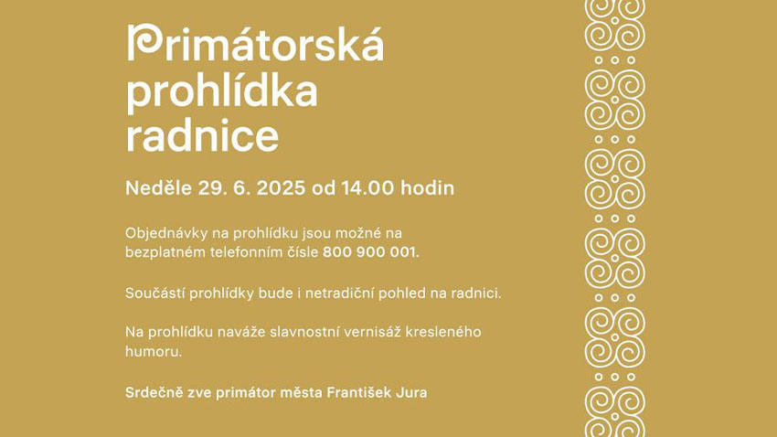 Prohlídka s primátorem