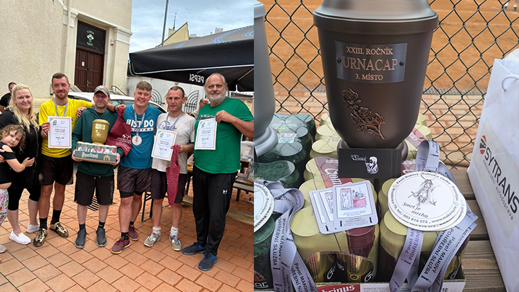 Nohejbalisté zápolili o pohřebákovu urnu!