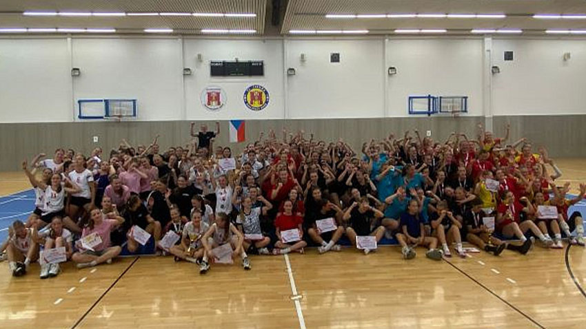 Čtyři hráčky VK na Memoriálu Milana Kafky