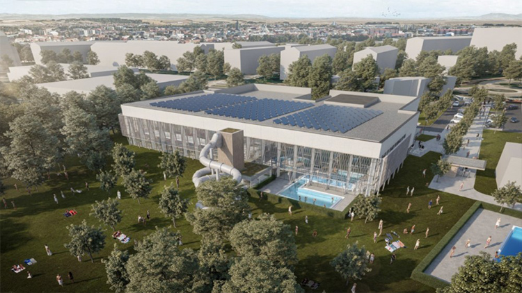 AKTUALIZOVÁNO: Přestřelka okolo krytého bazénu pokračuje