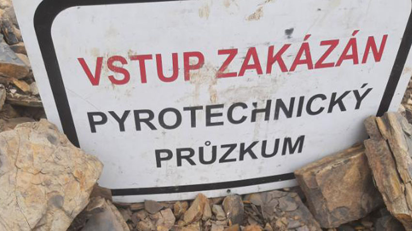 Munici odpalovali na místě nálezu