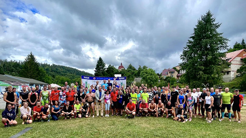 Koupaliště na Stražisku bude hostit Konický triatlon. Padne rekord?