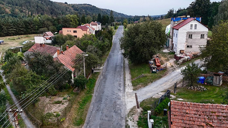 Silnice z Malen do Čunína  se v týdnu otevře