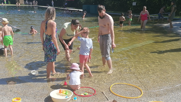 Foto: FB Koupaliště Otaslavice Otaslavické koupaliště láká i na letní kino