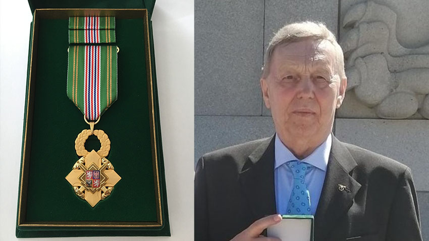 Rodáka z Konice Miroslava Krejčího VYZNAMENAL PREZIDENT!