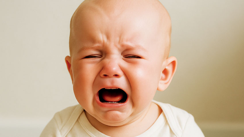 Osmiměsíční dítě SE POPÁLILO!