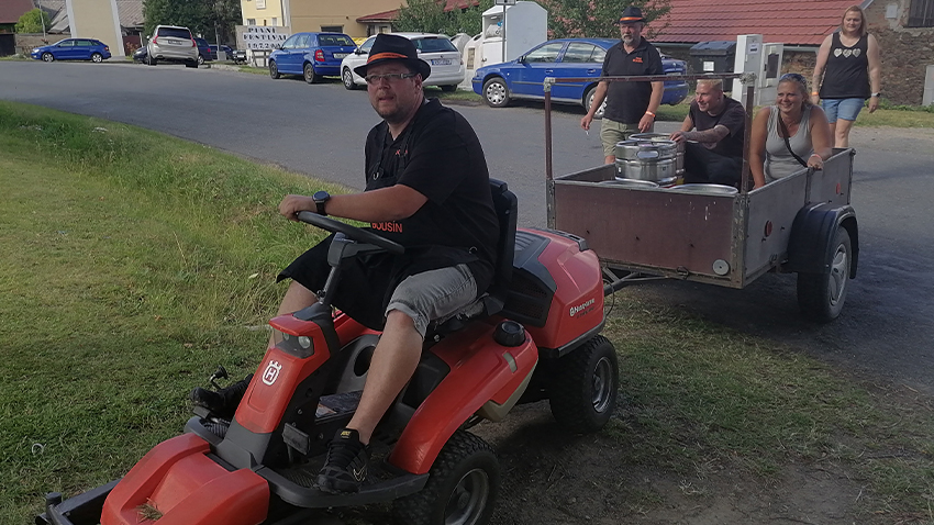 Žádný výlet, ale zásobování 