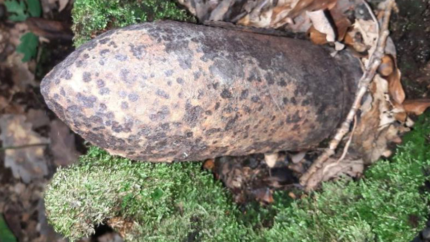 Houbař volal pyrotechniky