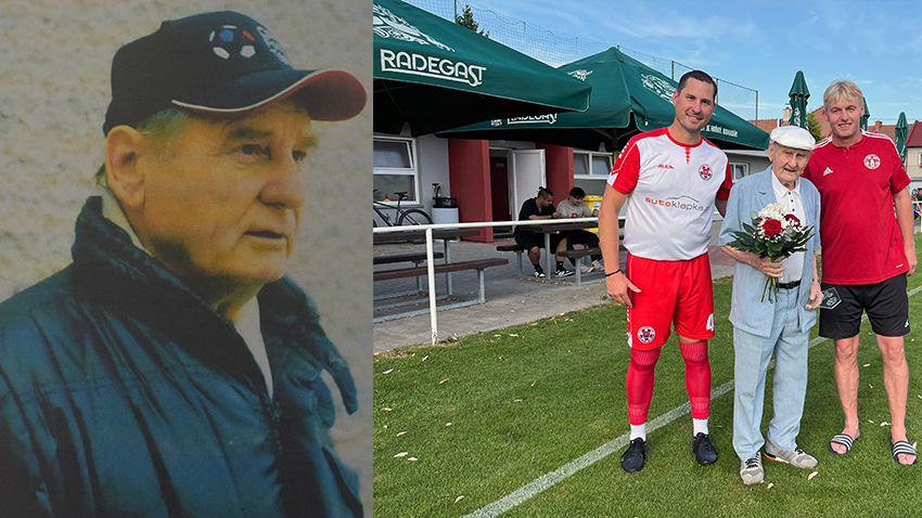 Jiří Grepl oslavil své 94. narozeniny