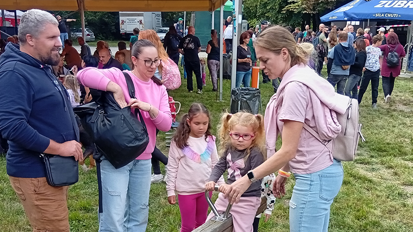 AKTUALIZOVÁNO: Dvoreček radosti zabavil stovky lidí