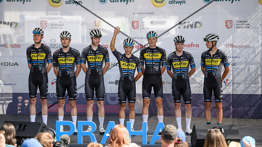 Foto: Jan Brychta Jezdci TUFO PARDUS Prostějov byli při Czech Tour vidět