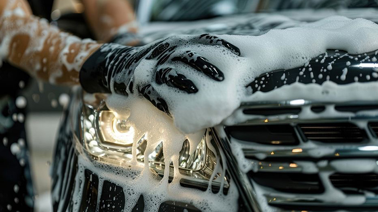 Umýt auto na zahradě je přestupek