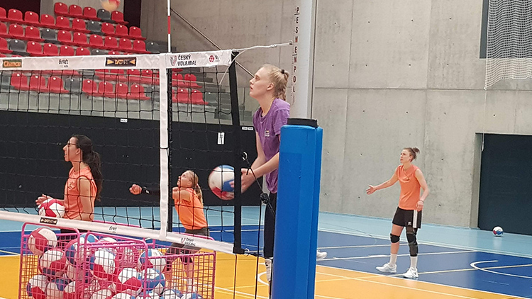 Foto: Marek Sonnevend Julie Bažó: „Po omlazení kádru teď cítím větší šanci na své zápasové  vytížení