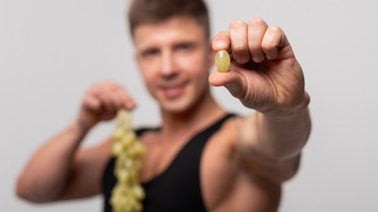 Ilustrační foto: pixabay.com Hrozny mohou ovlivnit genetický růst svalové hmoty