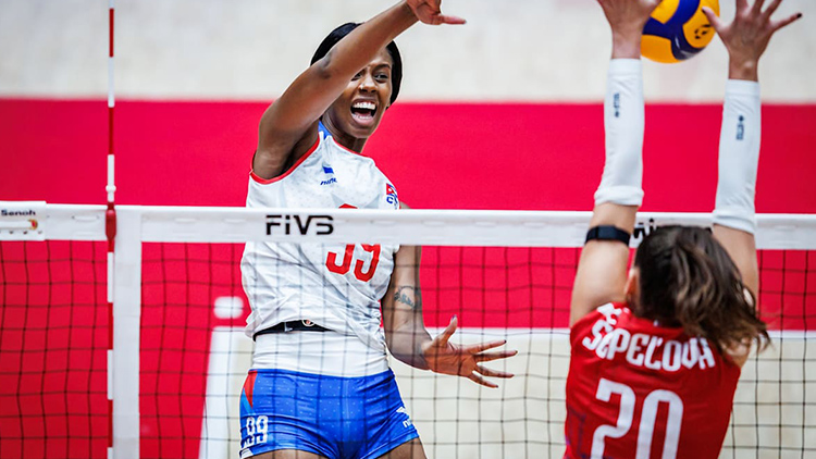 Foto: FIVB Kubánky na MS nestačily Belgii ani Itálii a zdolaly Slovensko