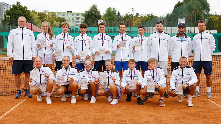 Starší žáci TK Agrofert vybojovali stříbro