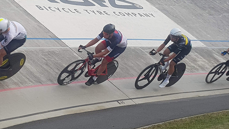 Foto: archiv Michala Mráčka Prostějov viděl prvotřídní dráhovou cyklistiku, těšilo Michala Mráčka